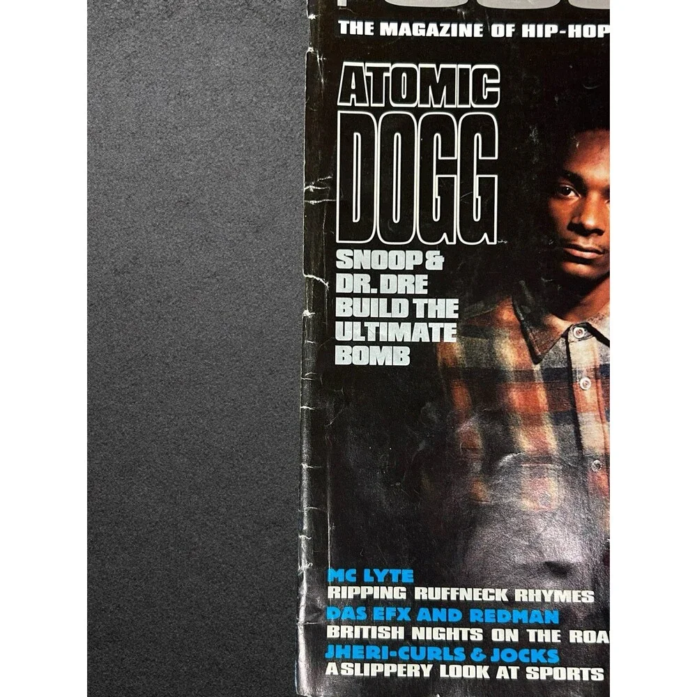 The Source Magazine SNOOP & DRE ISSUE #48 Sept 1993 Atomic Dogg MC EiHT MC Lyte